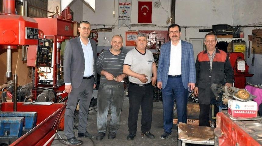 Aydın Ak Parti Sanayi Esnafına &lsquo;evet&rsquo;i Anlattı