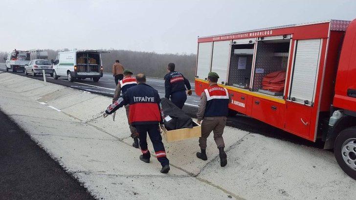 Genç Sürücü Yanan Araçta Feci Şekilde Can Verdi G5