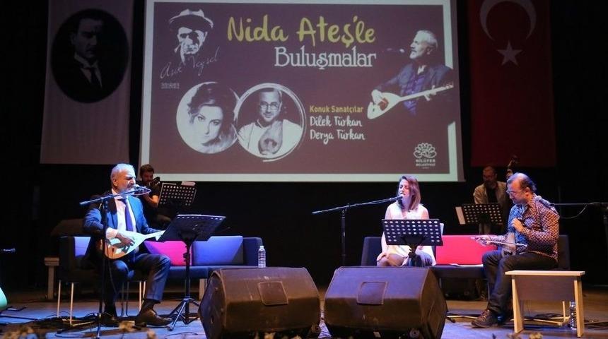 Aşık Veysel Nil&uuml;fer&rsquo;de Anıldı