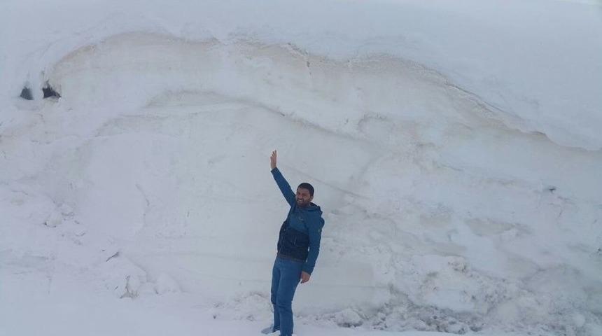 Kar Dağları 3 Metreyi Aştı