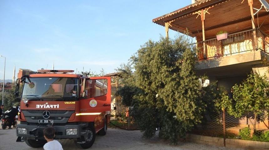 Yaşlı Kadının Evi Yandı