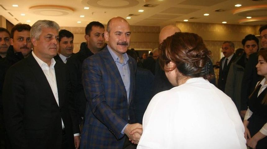 İ&ccedil;işleri Bakanı Soylu Trabzon&rsquo;da