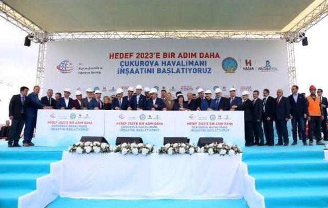 Çukurova Bölgesel Havalimanı Inşaatı Yeniden Başladı