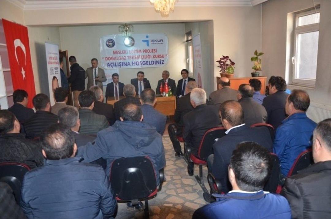 Doğubayazıt&rsquo;ta Doğal Gaz Tesisat&ccedil;ılığı Kursu