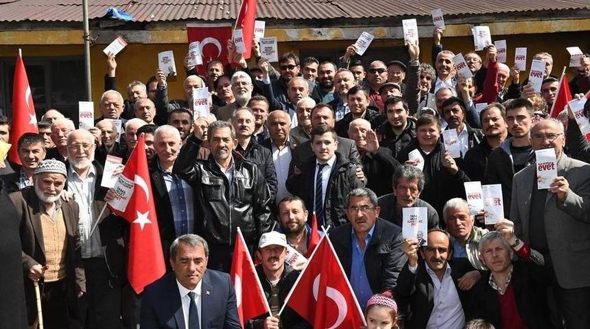 Ak Parti &lsquo;evet&rsquo; Turunda