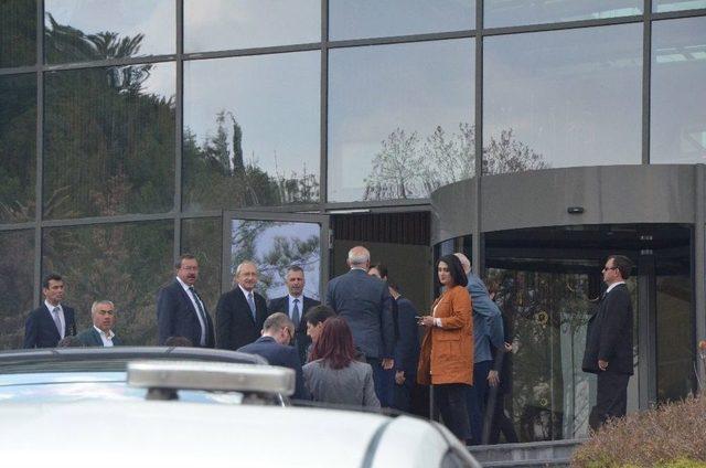 Chp Genel Başkanı Kılıçdaroğlu Eskişehir’den Ayrıldı