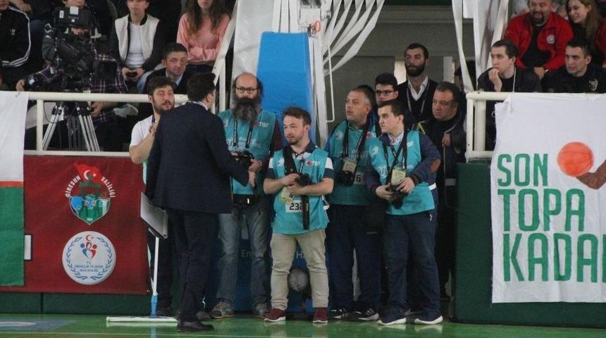 Giresun&rsquo;da Basketbol Ma&ccedil;ında &rsquo;yeşil Alan&rsquo; Krizi