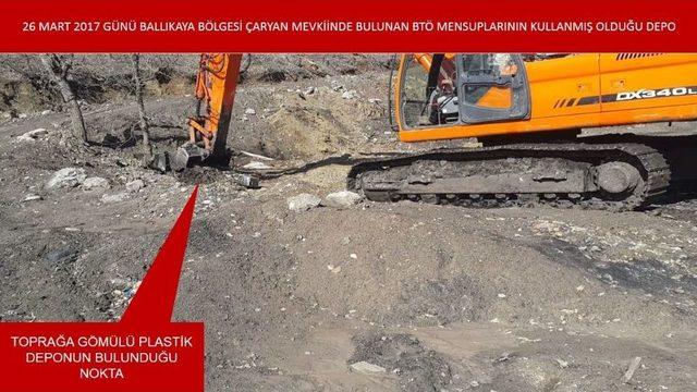 Şırnak’ta Yaşam Malzemesi Ele Geçirildi