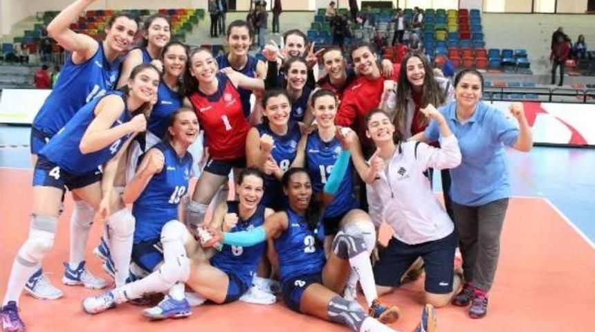 İlbank-Samsun B&uuml;y&uuml;kşehir Belediyesi Anakent: 3-0 (T&uuml;rkiye Kadınlar Voleybol 1'inci Ligi Final Turu)