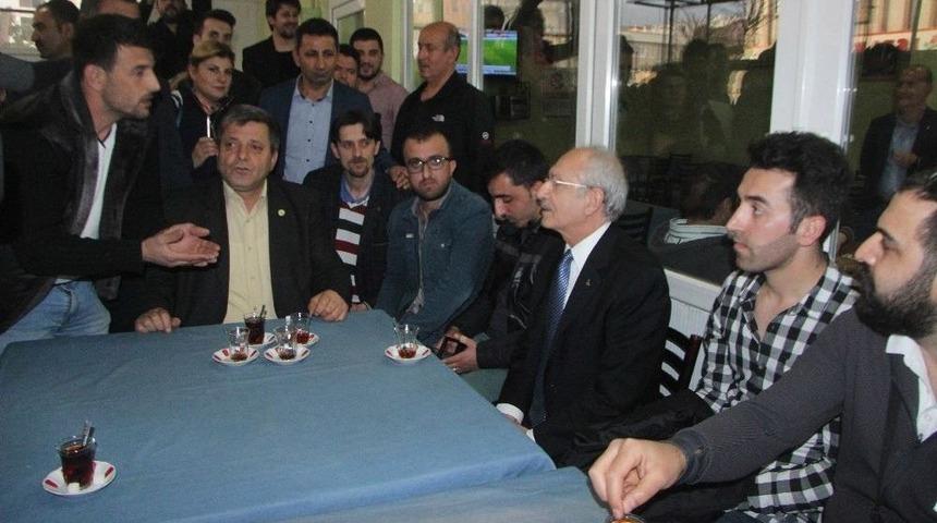 Kılı&ccedil;daroğlu&rsquo;ndan Bursa&rsquo;da Kahvehane Ziyareti