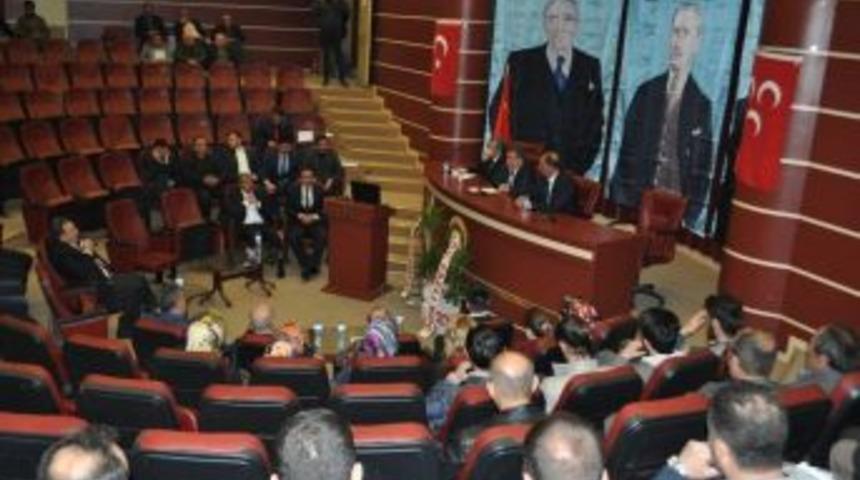 Mhp Merkez İl&ccedil;e Başkanlığı Kongresi Yapıldı