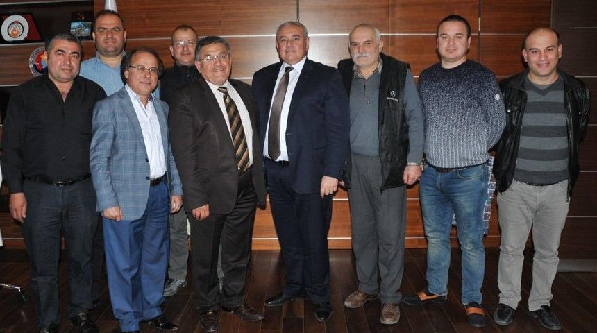 Atso Başkanı &Ccedil;etin, Sinan Mahallesi Esnafıyla Buluştu