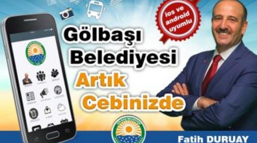 &ldquo;g&ouml;lbaşı Belediyesi Mobil Uygulaması&rdquo; Hizmete Girdi