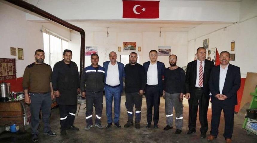 Başkan Duruay, Milletvekili Aydın İle Esnafı Ziyaret Etti