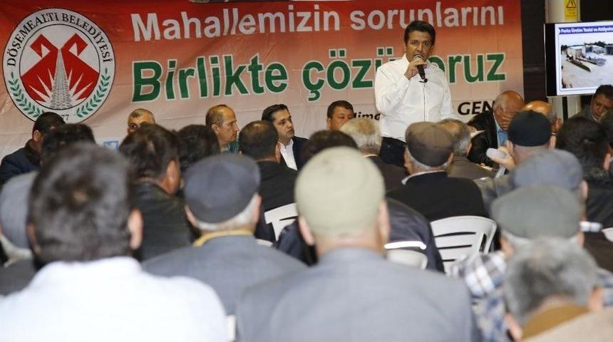 Başkan Gen&ccedil;, &Ccedil;ığlık Halkıyla Buluştu
