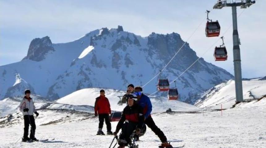 Engelliler, Erciyes Kar Festivalinde Buluştu
