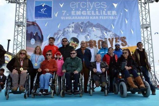 Engelliler, Erciyes Kar Festivalinde Buluştu