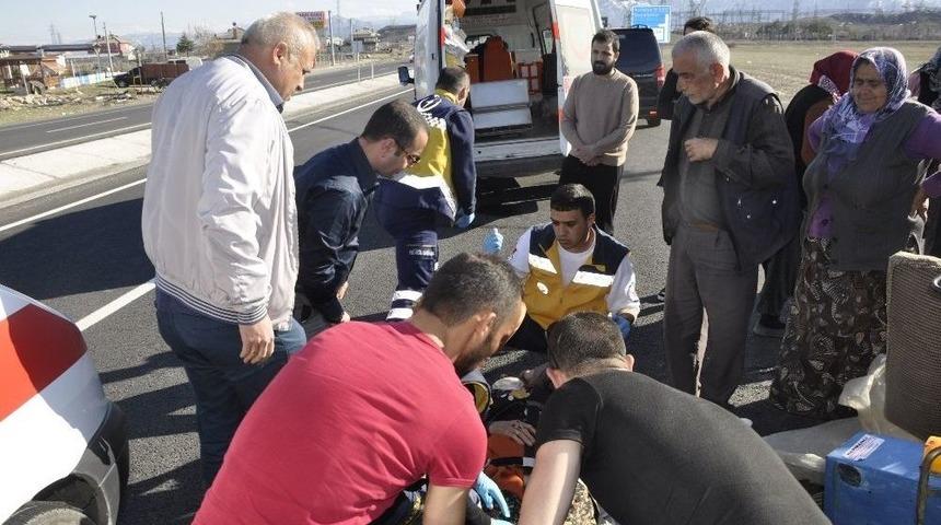 Konya&rsquo;da Triport&ouml;r Devrildi: 2 Yaralı