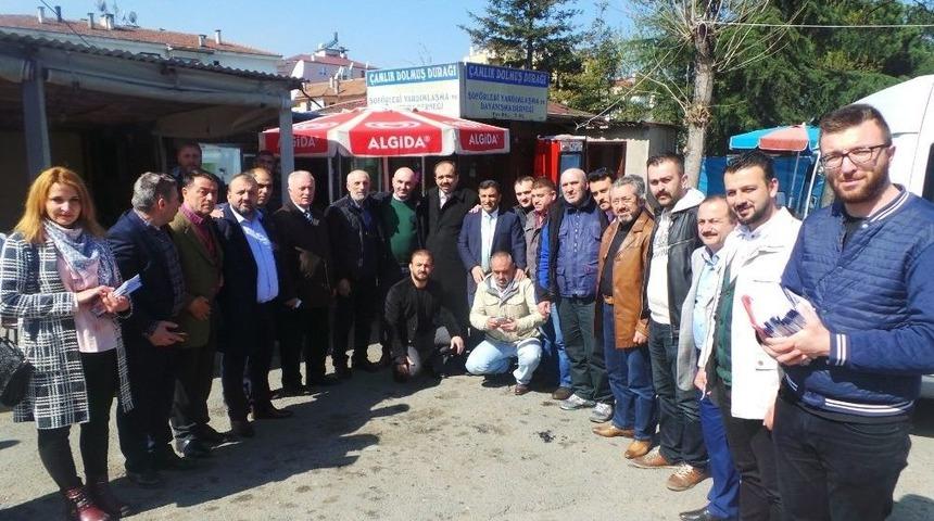 Ak Parti Trabzon Milletvekili Balta &ldquo;evet&rdquo; İ&ccedil;in Ortahisar&rsquo;ı Arşınladı