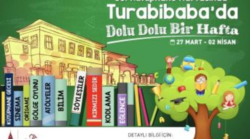 Turabibaba Kütüphanesi’nde Dolu Dolu Bir Hafta