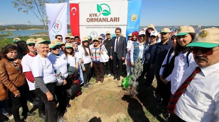 &Uuml;niversiteli Gen&ccedil;lerden "kyk Ormanı"