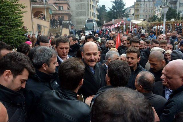 İçişleri Bakanı Soylu Trabzon’da