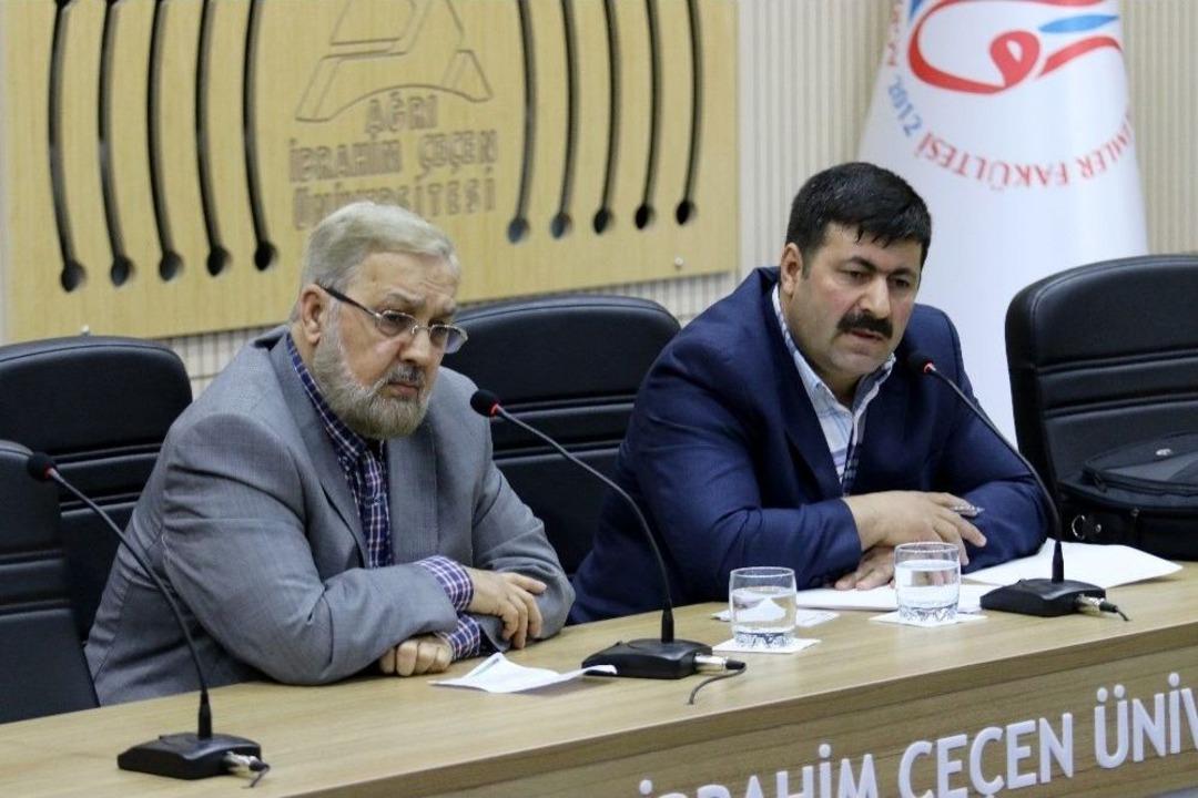 Ağrı İbrahim &Ccedil;e&ccedil;en &Uuml;niversitesinde S&ouml;yleyişi Ger&ccedil;ekleşti