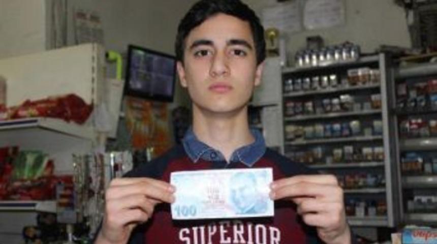 Sahte Parayla Alışveriş Yapan Ş&uuml;pheli Kamerada