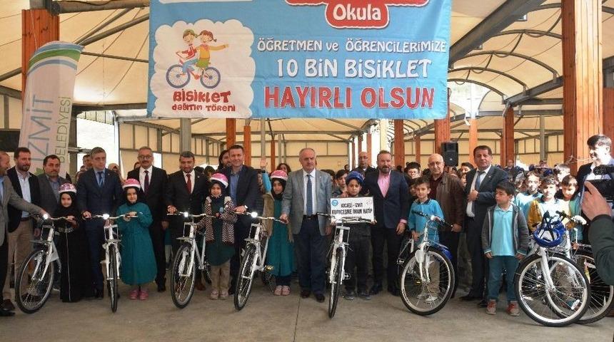 262 &Ouml;ğrenci Daha &lsquo;haydi Bisikletle Okula&rsquo; Dedi