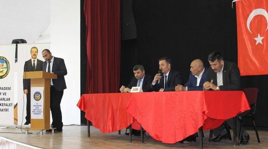 Akdağmadeni Esnaf Sanatkarlar Kredi Kefalet Kooperatifinde Mali Genel Kurul Yapıldı