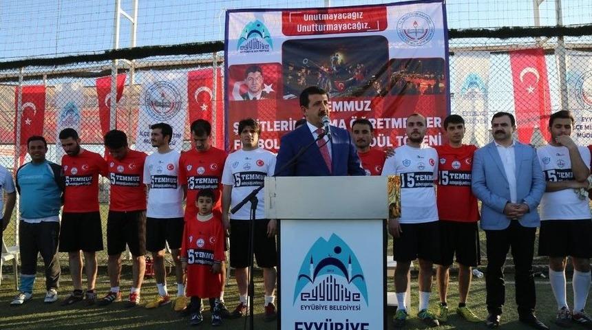 Eyy&uuml;biye Belediyesinin D&uuml;zenlediği Futbol Turnuvası Sona Erdi