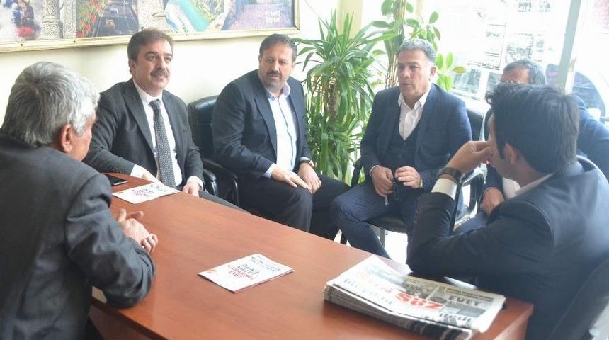 Ak Parti&rsquo;den Basın Kuruluşlarına Ziyaret