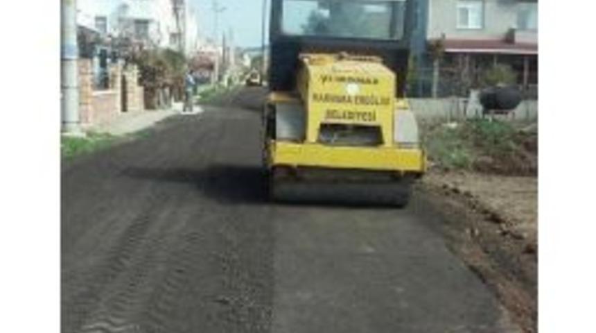 Marmaraereğlisi&rsquo;nde Yol Onarım &Ccedil;alışmaları