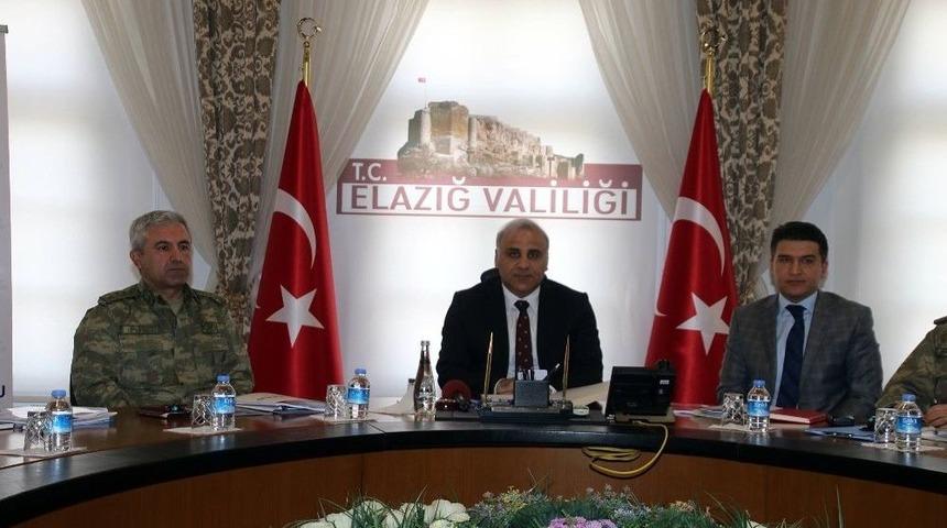 Elazığ&rsquo;da Afad Kurulu Değerlendirme Toplantısı Yaptı