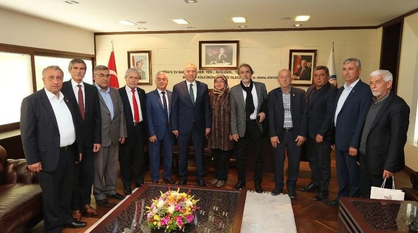 Başkan Zolan, Muhtarları Kabul Etti