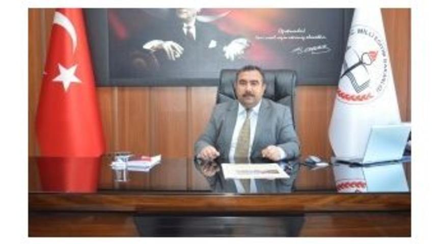 Viranşehir İl&ccedil;e Milli Eğitim M&uuml;d&uuml;r&uuml; Sinan Ateş: