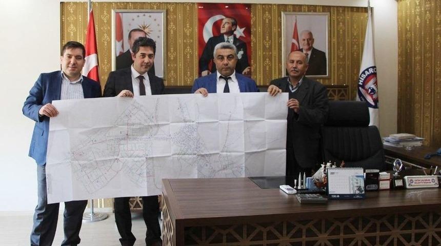 Hisarcık&rsquo;ta Elektrik Hatları Yer Altına Alınıyor