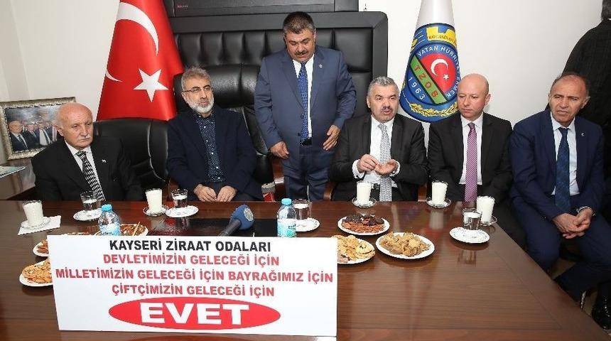 Ak Parti Kayseri Milletvekili Taner Yıldız, "16 Nisan Oylaması Bir Parti Oylaması Değil"