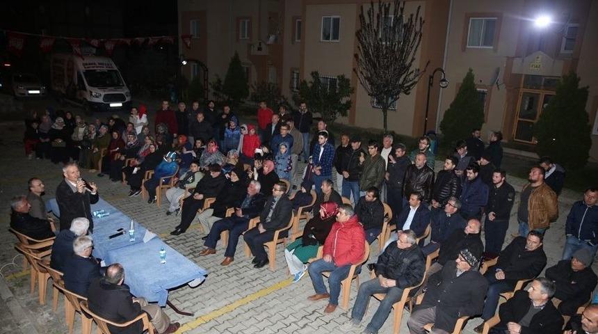 Başkan Dişli Korucuk Mahalle Sakinleri İle Bir Araya Geldi