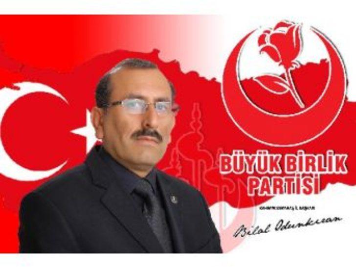 Kahramanmaraş'ta Bbp İl Başkanlığı'na Odunkıran Atandı