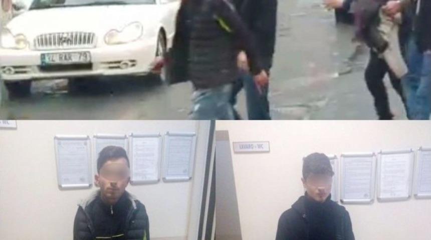 Ak Parti Se&ccedil;im Aracına Saldırı Kamerada