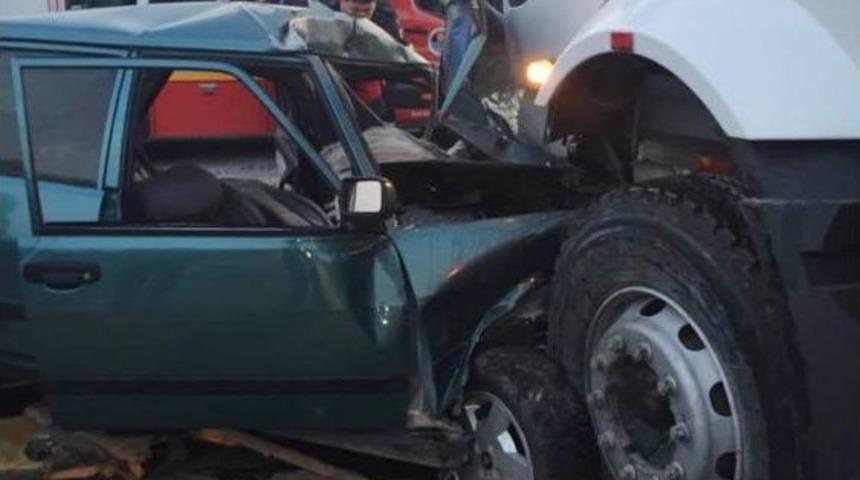 Mersin&rsquo;de Trafik Kazası: 1 &Ouml;l&uuml;, 5 Yaralı