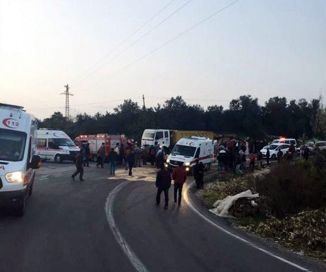 Mersin’de Trafik Kazası: 1 Ölü, 5 Yaralı