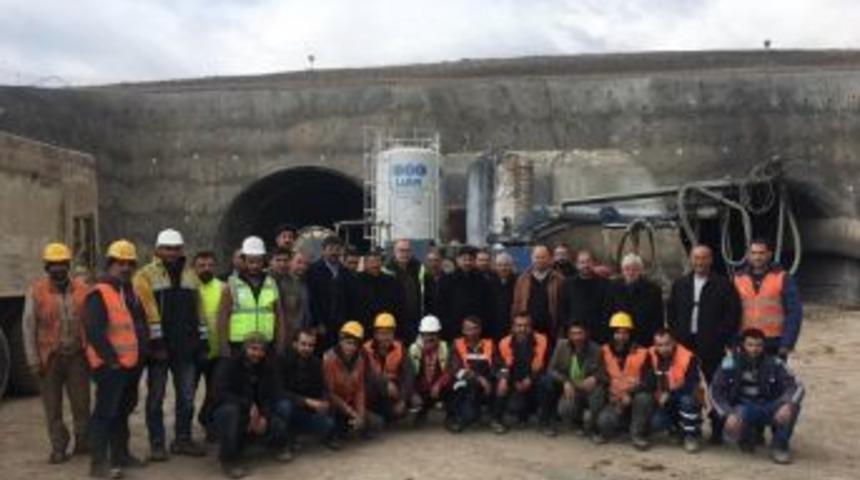 Milletvekili Atalay, Mozeret T&uuml;nelinde İncelemelerde Bulundu