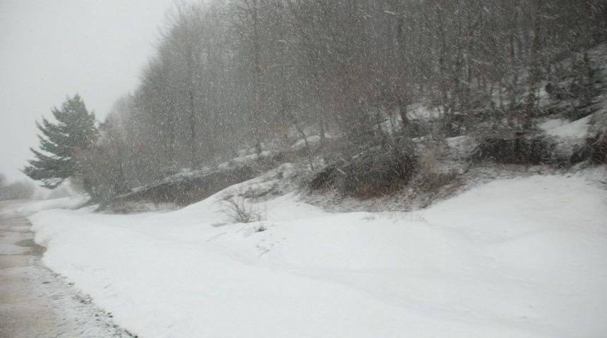 Tokat’ta Kar Yağışı Etkili Oldu