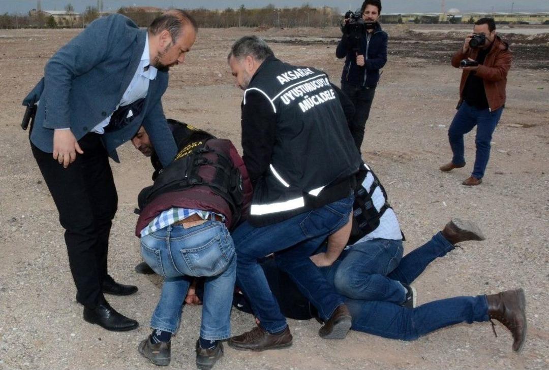 Aksaray&rsquo;da Nefes Kesen Uyuşturucu Operasyonu