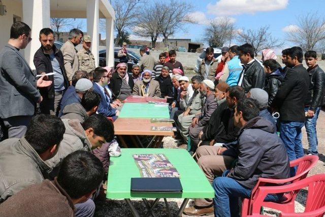 Başkan Ayhan, Referandum Turunu Sürdürüyor