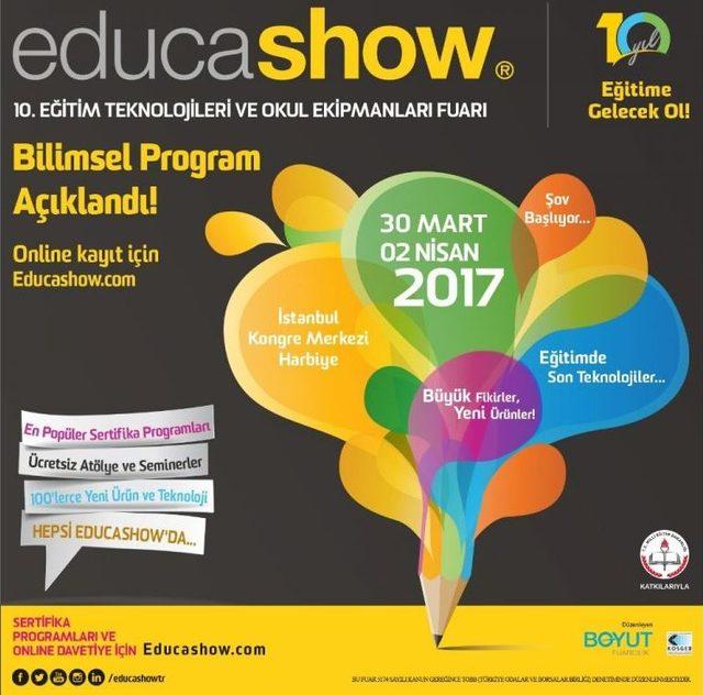 Educashow 30 Mart’ta İstanbul’da Başlıyor