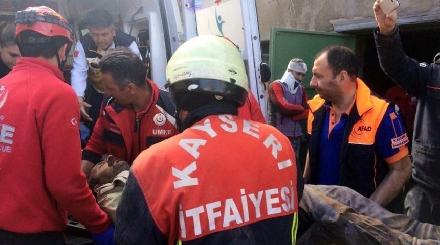 Kayseri&rsquo;de İki Katlı Evde G&ouml;&ccedil;&uuml;k: 1 &Ouml;l&uuml;