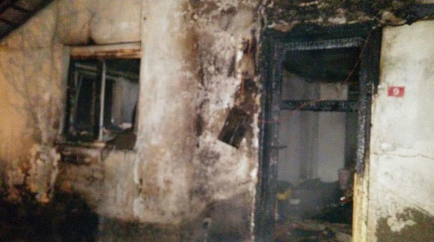 Hisarcık&rsquo;ta Yangın